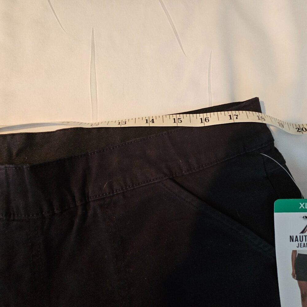 Nautica Jeans Women's Navy‎ Blue Casual Shorts Size XL NWT - Picture 5 of 8